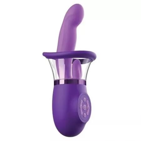 FANTASY FOR HER - VIBRATEUR LAPIN PRO PLUS ULTIMATE PLEASURE VIOLET 20,3 CM