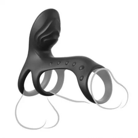 FANTASY C-RINGZ - ANNEAU P&Eacute;NIS VIBRANT ULTIMATE COUPLES CAGE PRO 19,5 CM