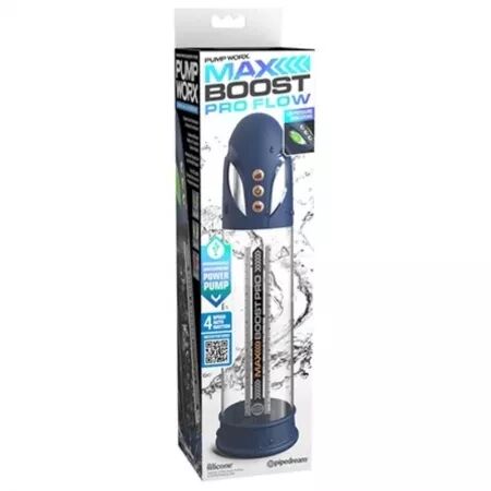 PUMP WORX - MAX BOOST PRO FLOW BLEUE 30,5 CM