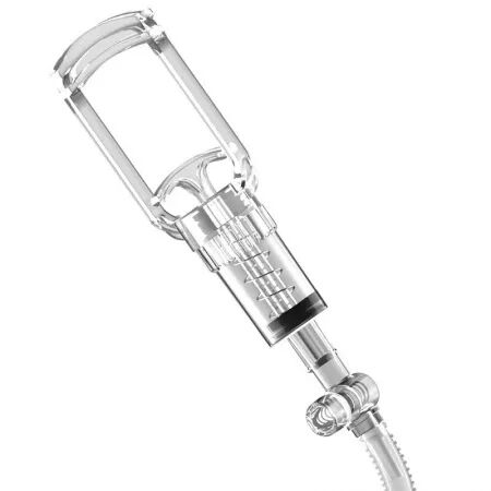 PDX ELITE - VIEWTUBE VAC XXL MANGE TRANSPARENTE AVEC POMPE D'ASPIRATION 27,3 CM