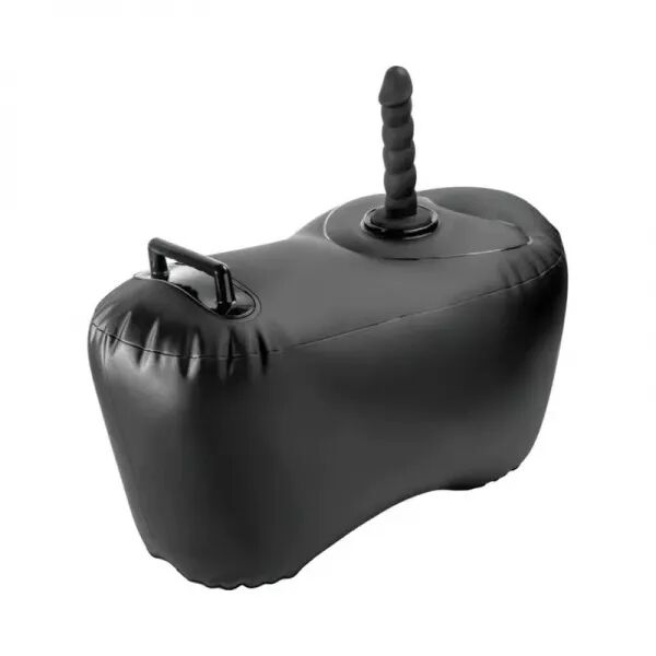 FETISH FANTASY SERIES - BODY DOCK SI�GE GONFLABLE AVEC GODEMICHET 69,2 CM NOIR