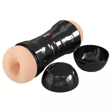 PDX EXTREME - WET PUSSIES SUPER FLIP-A-PUSSY OVER STROKER R&Eacute;VERSIBLE 21,6 CM