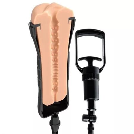 PDX EXTREME - WET PUSSIES SUPER SUCCEUR XXL L&Eacute;GER CARESSEUR VAGINAL AVEC SUCCION 27,3 CM