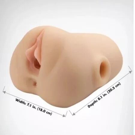 PDX PLUS - VISAGE R&Eacute;ALISTE VAGIN PUSSY POUNDER SQUEEZE STROKER 18 CM