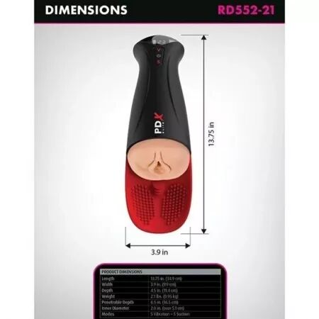 PDX ELITE - FUCK-O-MATIC PRO XL MASTURBATEUR AUTOMATIQUE 42 CM