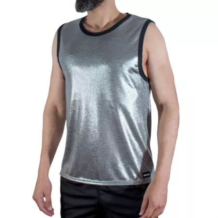 MACHO - T-SHIRT &Agrave; PAILLETTES FINES S/M