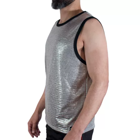 MACHO - T-SHIRT &Agrave; PAILLETTES FINES S/M