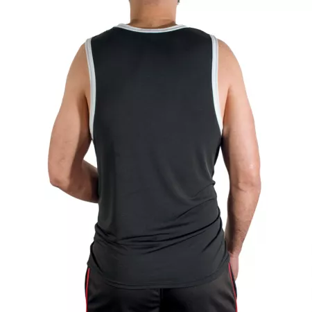 MACHO - CMV004 T-SHIRT DE SPORT NOIR TAILLE L/XL