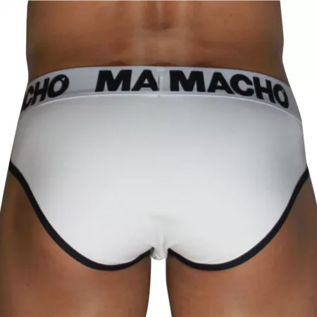 MACHO - MCH006 CLASSIQUE BLANC + NOIR M