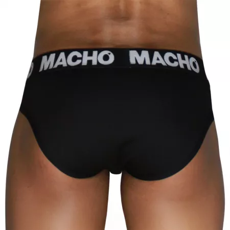 MACHO - MCH007 CLASSIQUE SLIP NOIR + NOIR M