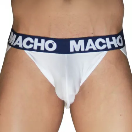 MACHO - MX29DK JOCK BLANC + MARINE L