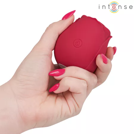 INTENSE - CAMELLIA SUCCION CLITORIALE ROSE PAR WAVES BORDEAUX