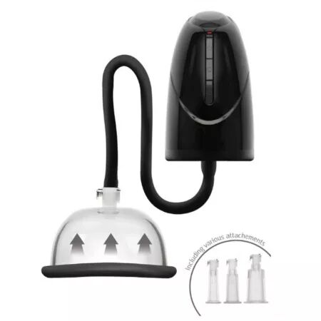 SHE.E.O - POMPE &Agrave; VIDE AUTOMATIQUE POUR VAGIN ET CLITORIS NOIR