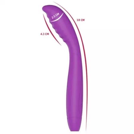 SHE.E.O - VIBRATEUR VIOLETTE &Agrave; TAPOTEMENTS DU POINT G
