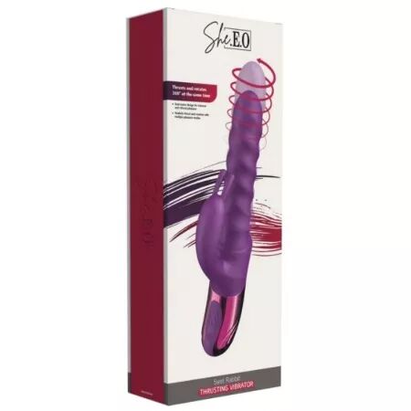 SHE.E.O - VIBRATEUR TOURBILLON LAPIN VIOLETTE