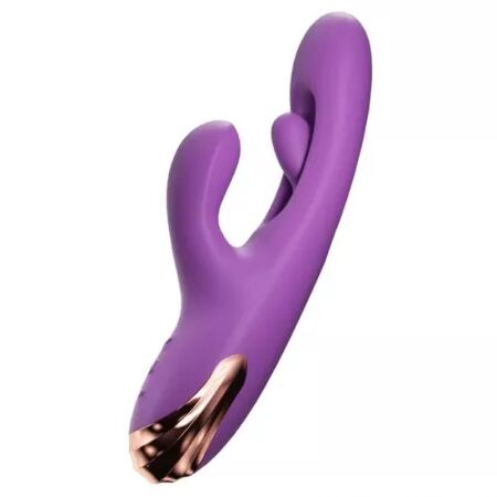 SHE.E.O - VIBRATEUR POINT G LAPIN AVEC MOUVEMENT NUM&Eacute;RIQUE VIOLET