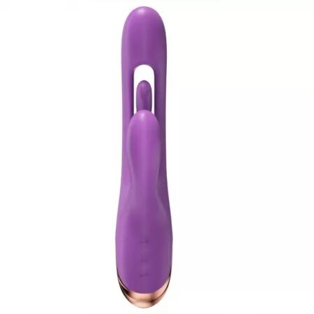 SHE.E.O - VIBRATEUR POINT G LAPIN AVEC MOUVEMENT NUM&Eacute;RIQUE VIOLET