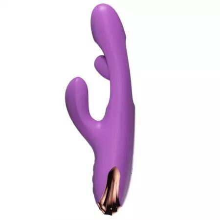SHE.E.O - VIBRATEUR POINT G LAPIN AVEC MOUVEMENT NUM&Eacute;RIQUE VIOLET
