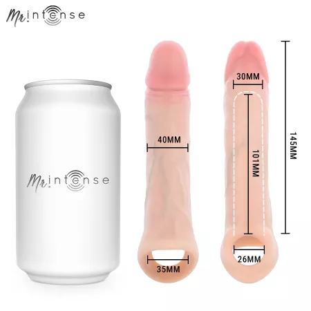 MR INTENSE - ARNOLD M MANCHON P&Eacute;NIS VIBRANT ULTRA-R&Eacute;ALISTE 14,5 CM -&Oslash;- 4 CM