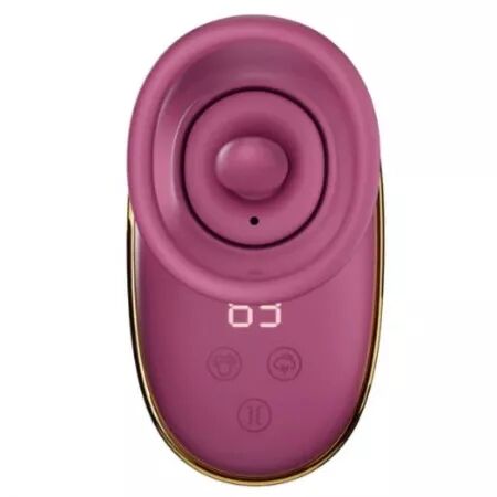 SHE.E.O - POMPE DE STIMULATION CLITORIALE AUTOMATIQUE AVEC EFFET DE L&Eacute;CHAGE (VIOLET)