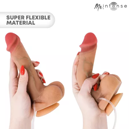 MR INTENSE - DANNY, P&Eacute;NIS ULTRA-R&Eacute;ALISTE AVEC &Eacute;JACULATION ET TESTICULES, 20,5 CM -&Oslash;- 4 CM