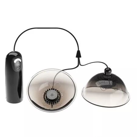 PRETTY LOVE - STIMULATEUR DE T&Eacute;TONS ROTATIF &Agrave; SUCCION NOIR