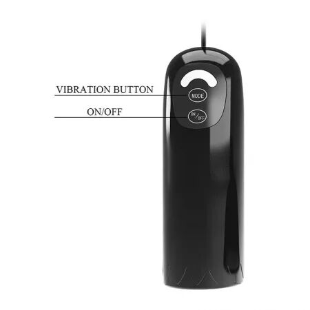 PRETTY LOVE - STIMULATEUR DE T&Eacute;TONS ROTATIF &Agrave; SUCCION NOIR