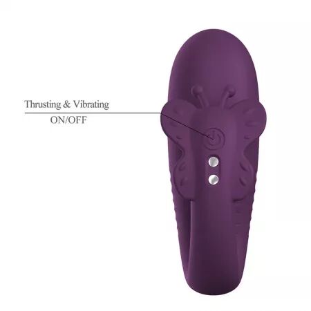 PRETTY LOVE - VIBRATEUR ?UF &Agrave; PROFONDEUR KLAY CONTR&Ocirc;L&Eacute; PAR APPLICATION VIOLET