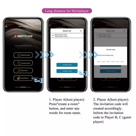 PRETTY LOVE - VIBRATEUR ?UF &Agrave; PROFONDEUR KLAY CONTR&Ocirc;L&Eacute; PAR APPLICATION VIOLET