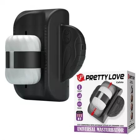 PRETTY LOVE - CALISTA MASTURBATEUR AUTOMATIQUE UNIVERSEL NOIR