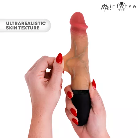 MR INTENSE - JEAN VIBRATEUR HAUT ET BAS AVEC EFFET CHAUFFANT 24 CM -&Oslash;- 3,8 CM