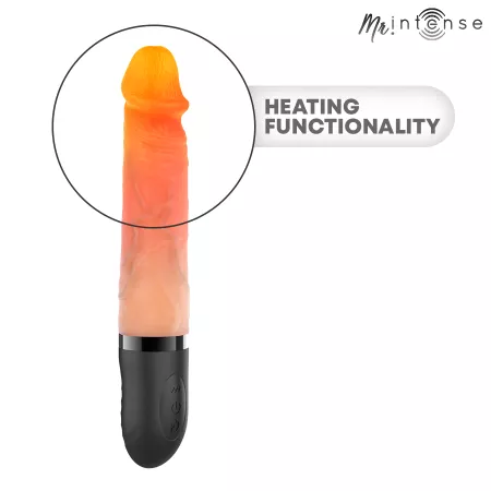 MR INTENSE - JEAN VIBRATEUR HAUT ET BAS AVEC EFFET CHAUFFANT 24 CM -&Oslash;- 3,8 CM