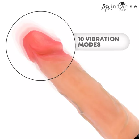 MR INTENSE - JEAN VIBRATEUR HAUT ET BAS AVEC EFFET CHAUFFANT 24 CM -&Oslash;- 3,8 CM