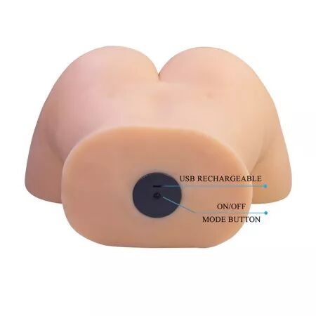 CRAZY BULL - LIORA XXL MASTURBATEUR VIBRANT DOUBLE VAGINAL ET ANAL