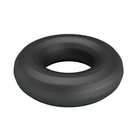 CRAZY BULL - ANNEAU P&Eacute;NAL URBAN EN SILICONE ULTRA DOUX NOIR
