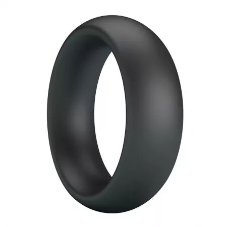 CRAZY BULL - ELIO ANNEAU P&Eacute;NAL EN SILICONE NOIR