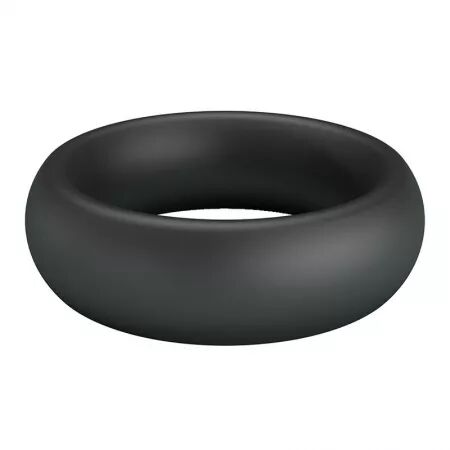 CRAZY BULL - ELIO ANNEAU P&Eacute;NAL EN SILICONE NOIR
