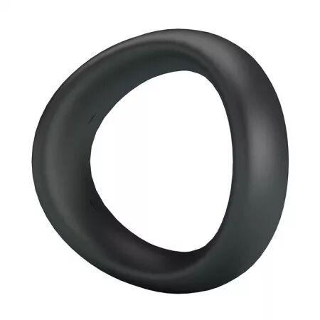 CRAZY BULL - VALEN ANNEAU P&Eacute;NAL ERGONOMIQUE EN SILICONE NOIR