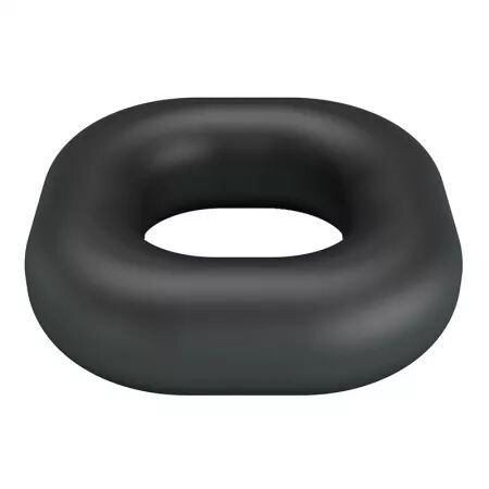CRAZY BULL - WALDEN ANNEAU P&Eacute;NAL EN SILICONE SUPER DOUX NOIR