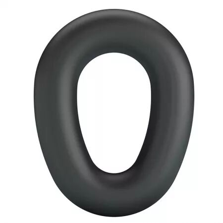 CRAZY BULL - VESPER ANNEAU P&Eacute;NAL EN SILICONE ULTRA DOUX NOIR