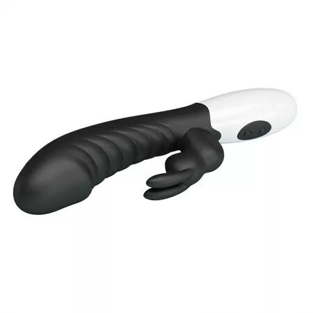 PRETTY LOVE - VIBRATEUR LAPIN NAUGHTY BUNNY 30 FONCTIONS NOIR