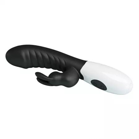 PRETTY LOVE - VIBRATEUR LAPIN NAUGHTY BUNNY 30 FONCTIONS NOIR