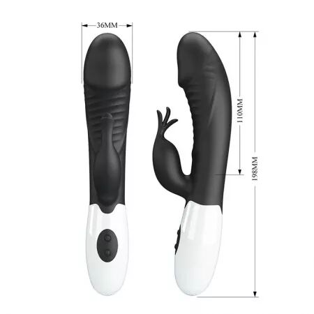 PRETTY LOVE - RASMUSSEN VIBRATEUR LAPIN 30 FONCTIONS NOIR