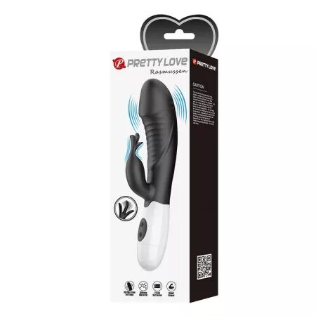 PRETTY LOVE - RASMUSSEN VIBRATEUR LAPIN 30 FONCTIONS NOIR
