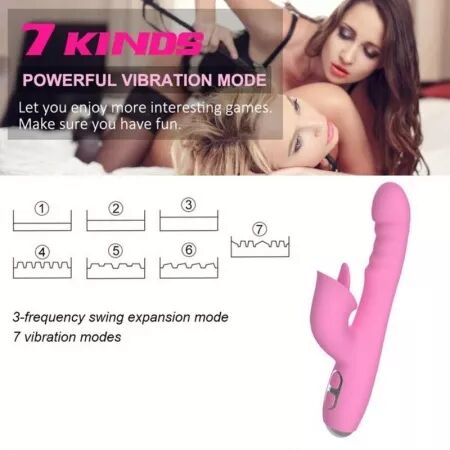 NALONE - T-MAY VIBRATEUR LAPIN MAGIC STICK ROSE