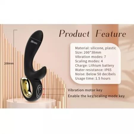NALONE - LULU VIBRATEUR LAPIN MAGIC STICK ROSE