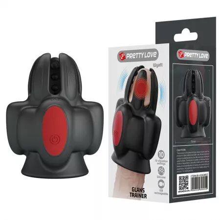 PRETTY LOVE - WYATT MASTURBATEUR AUTOMATIQUE RECHARGEABLE - ENTRA&Icirc;NEUR DE CLASSE