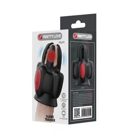 PRETTY LOVE - WYATT MASTURBATEUR AUTOMATIQUE RECHARGEABLE - ENTRA&Icirc;NEUR DE CLASSE