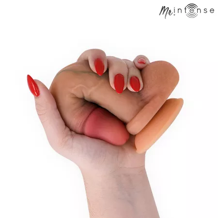MR INTENSE - GARY S P&Eacute;NIS EN SILICONE ULTRA-R&Eacute;ALISTE AVEC TESTICULES 17,8 CM -&Oslash;- 4,2 CM