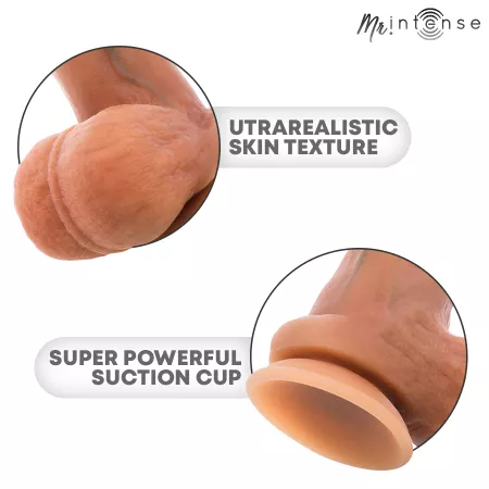 MR INTENSE - GARY S P&Eacute;NIS EN SILICONE ULTRA-R&Eacute;ALISTE AVEC TESTICULES 17,8 CM -&Oslash;- 4,2 CM